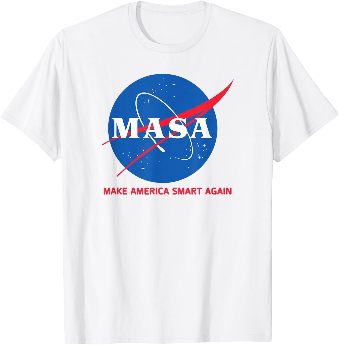 Dem Teez Co. Make America Smart Again T-Shirt - T-Shirt | White