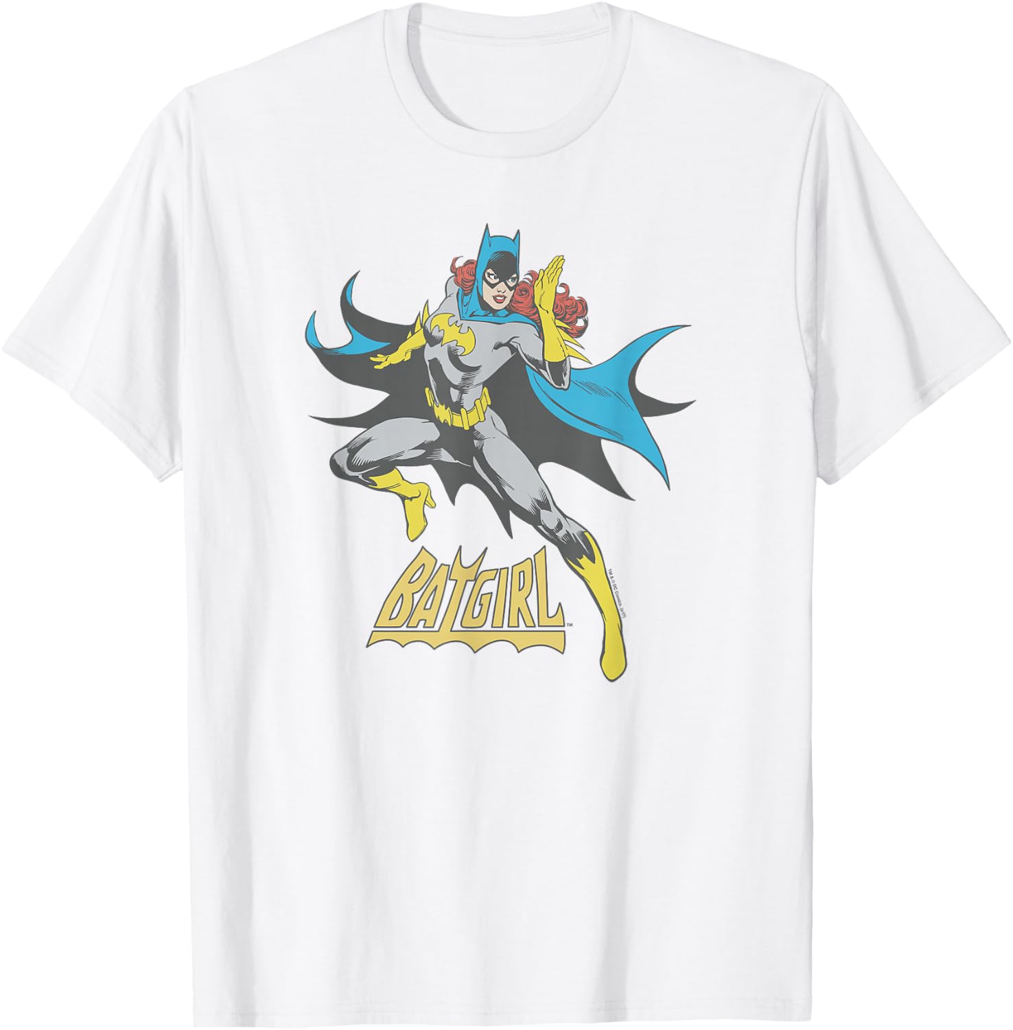 DC Comics Batgirl See Ya - Women's, , Blue, Small, Short Sleeve, Classic Fit, Cotton 100% T-Shirt - T-Shirt | White