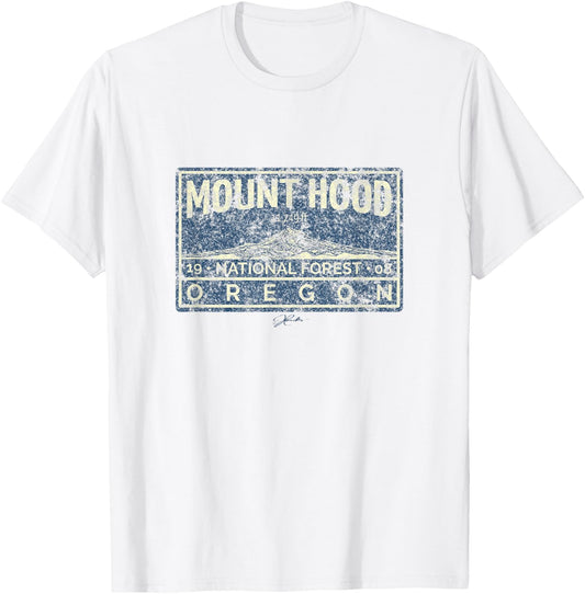 JCombs: Mount Hood National Forest, OR T-Shirt - T-Shirt | White