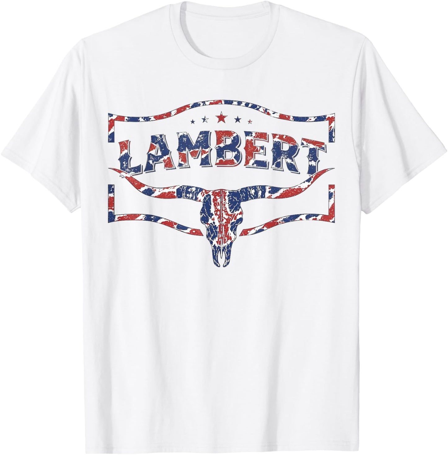 Vintage Lambert Name Gifts Women Kids T-Shirt - T-Shirt | White