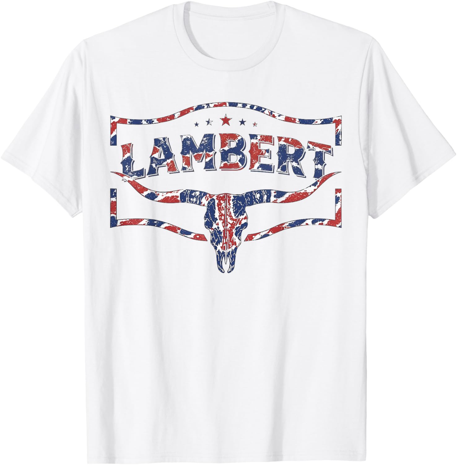 Vintage Lambert Name Gifts Women Kids T-Shirt - T-Shirt | White