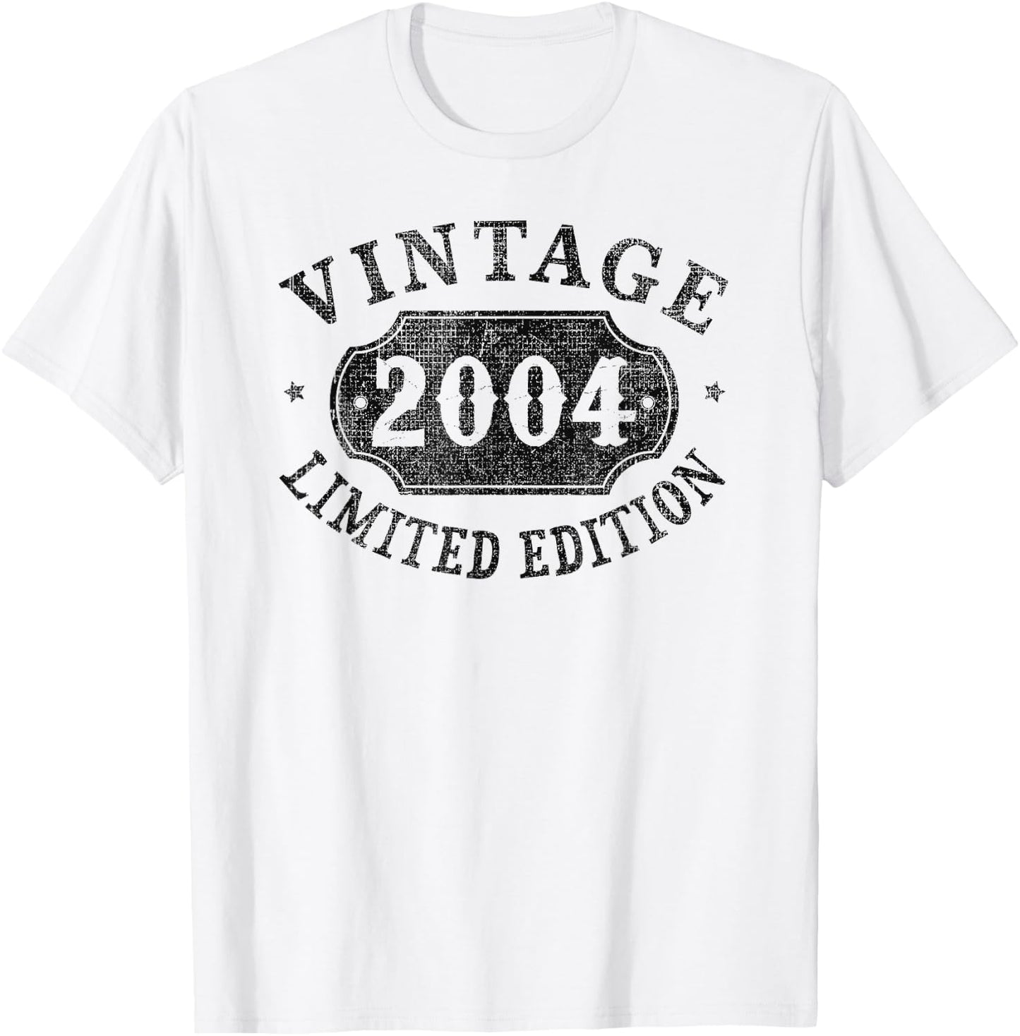 21 years old 21st Birthday Boys Girls Teen Limited 2004 T-Shirt - T-Shirt | White