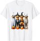 Golden Retriever Ghost Dog Halloween T-Shirt - T-Shirt | White