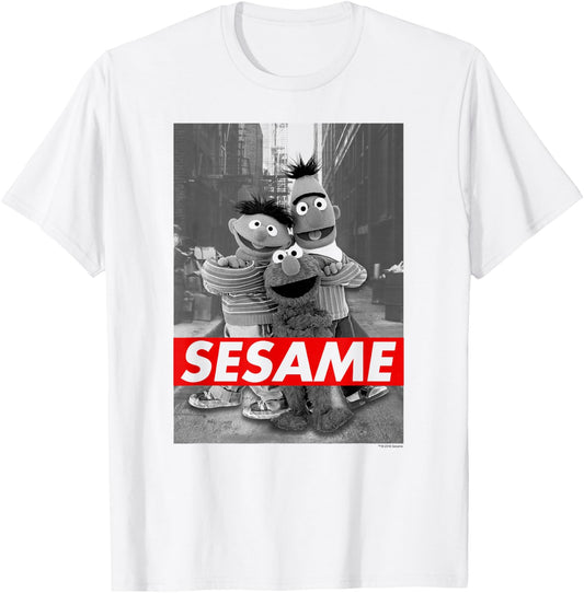 Sesame Street Sesame T Shirt T-Shirt - T-Shirt | White