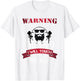 If You Touch My Beard I Will Touch Your Butt Gift T-Shirt - T-Shirt | White