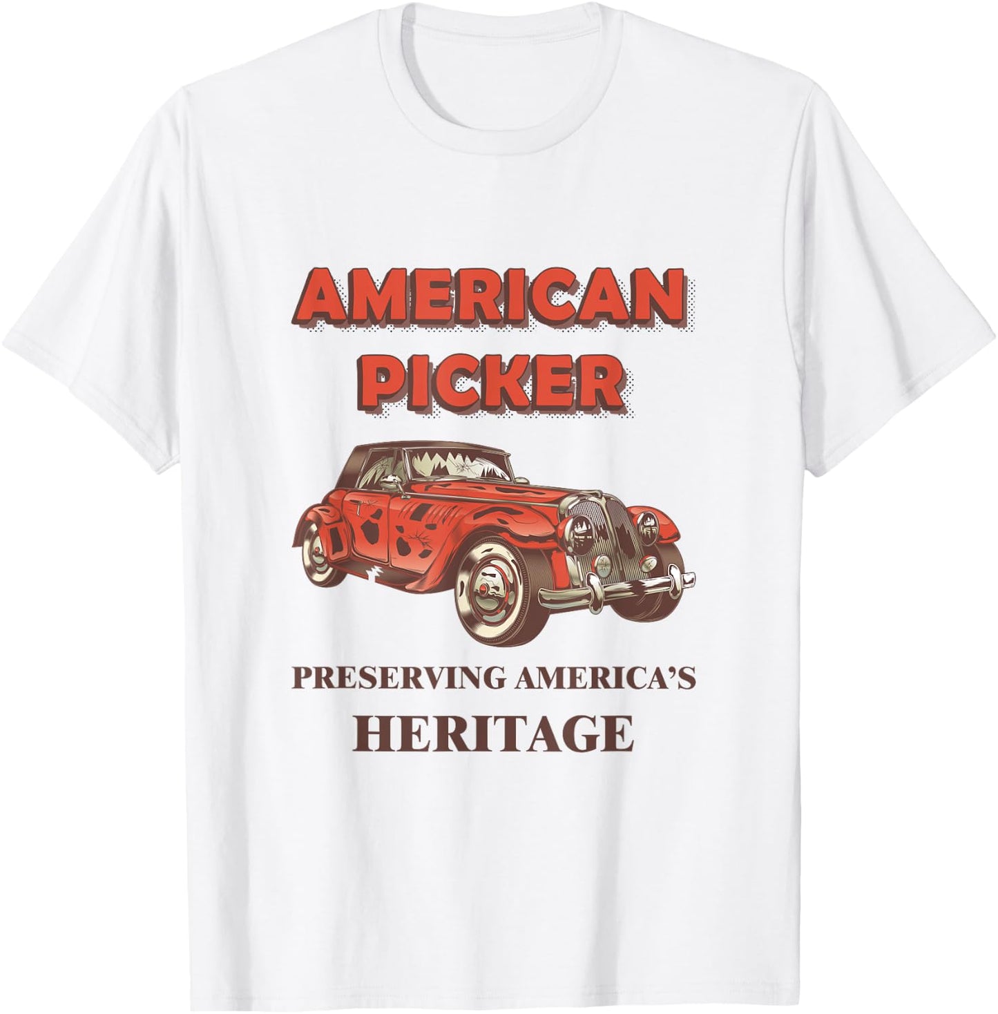 Pickers Antiquing T-Shirt - T-Shirt | White