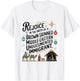 Rejoice In The Birth Of A Brown Skinned Jesus Wasn't White T-Shirt - T-Shirt | White
