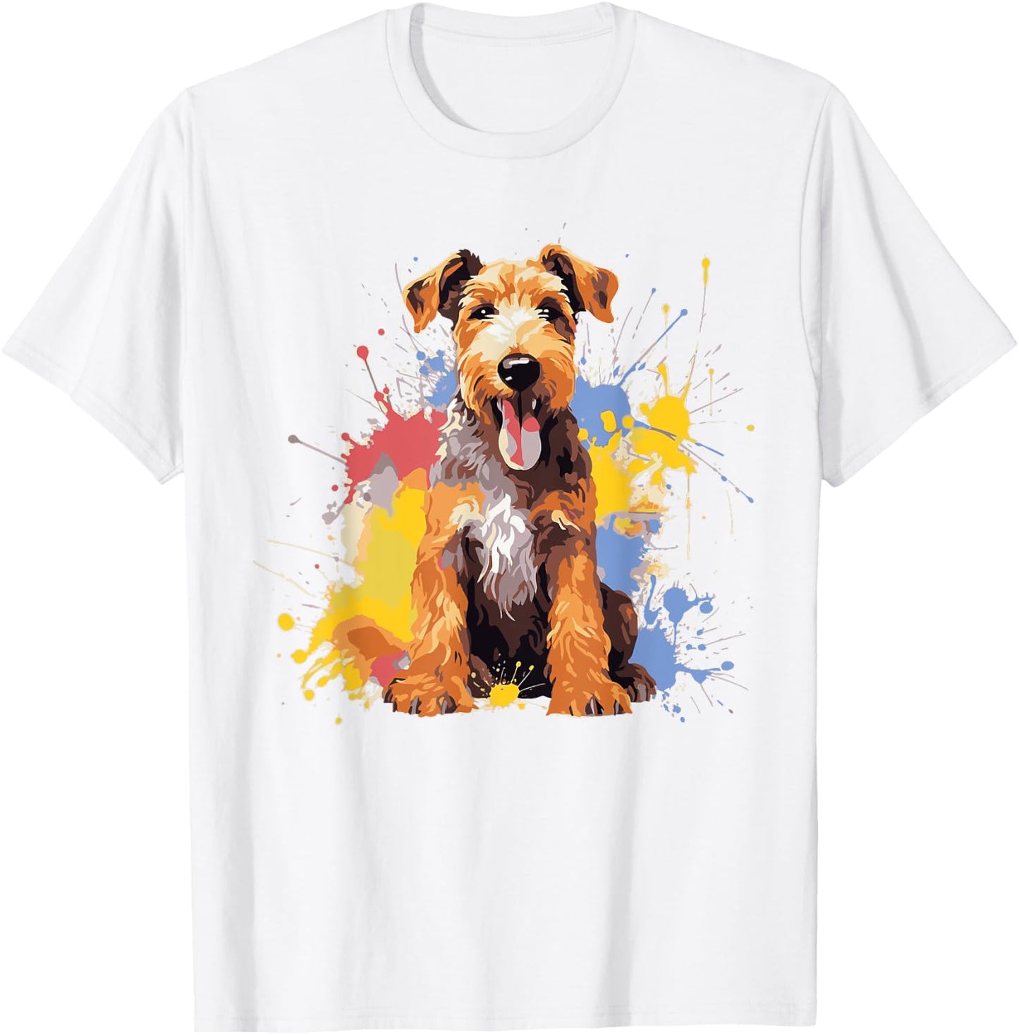 Wire Hair Fox Terrier T-Shirt - T-Shirt | White