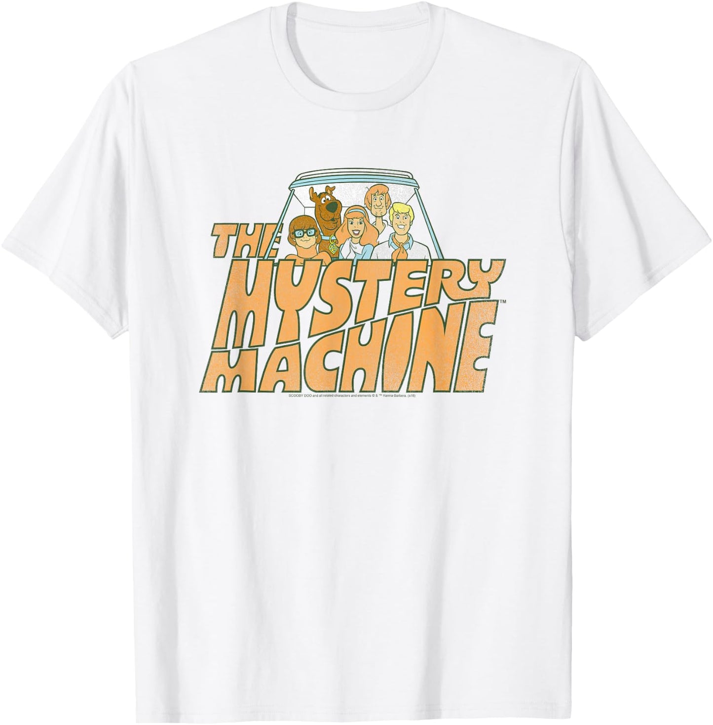 Scooby Doo Mystery Machine T-Shirt - T-Shirt | White