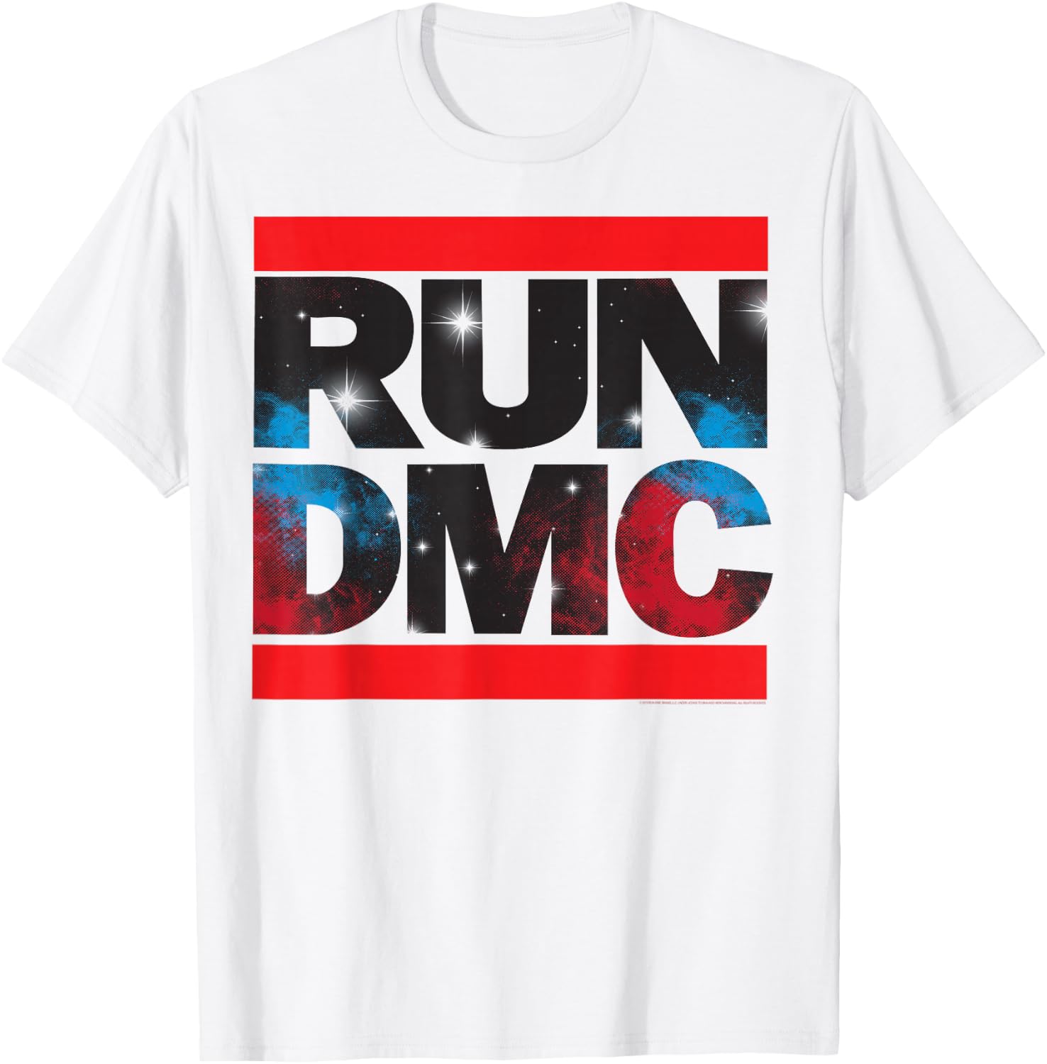 Run DMC Official Cosmic T-Shirt - T-Shirt | White
