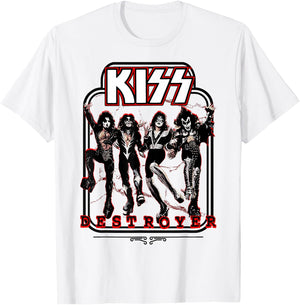 KISS - Destroyer T-Shirt - T-Shirt | White