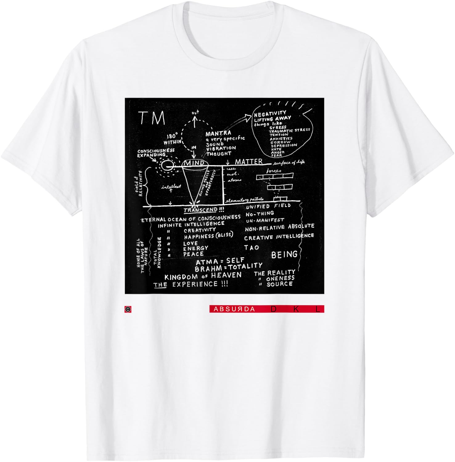 Studio: David Lynch TM Unified Field T-Shirt - T-Shirt | White