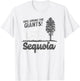 Sequoia National Park Hike with Giants! Retro 80s Tree T-Shirt - T-Shirt | White
