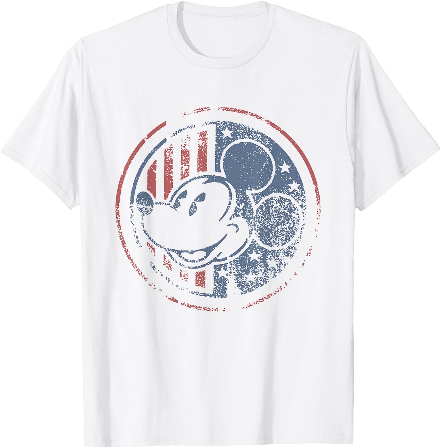 Disney Americana Mickey Mouse T-Shirt - T-Shirt | White