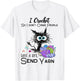Crochet Save a Life Yarn Funny Design for Crafters T-Shirt - T-Shirt | White