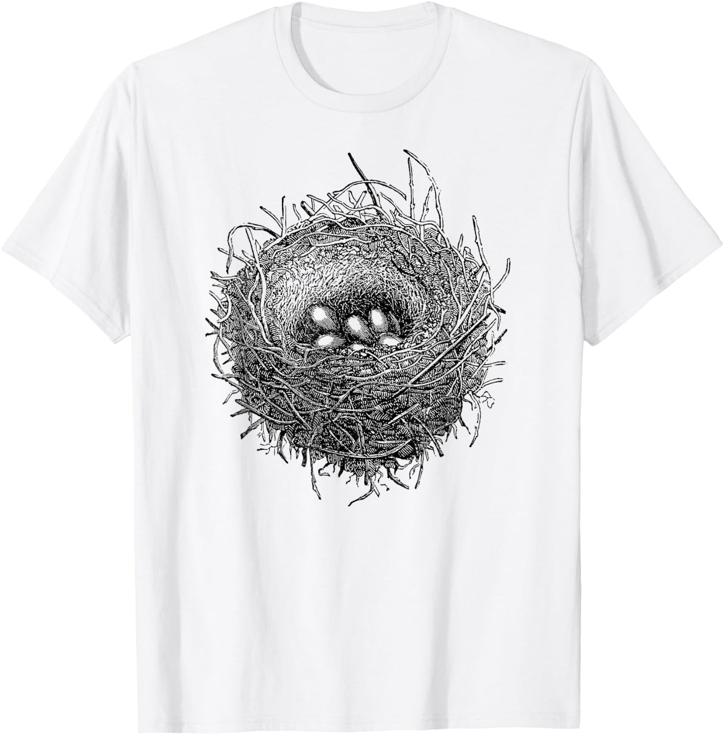 Mintage Birds Nest Fine Jersey T-Shirt - T-Shirt | White