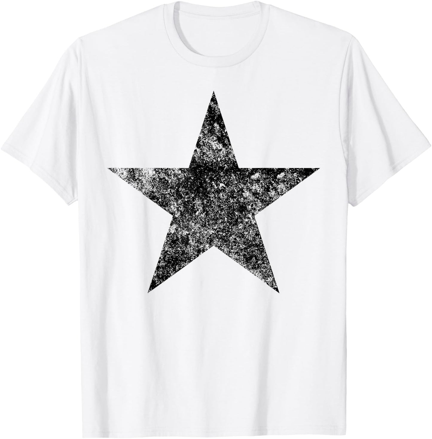 Black Star T Shirt , Women, and Kids T-Shirt - T-Shirt | White