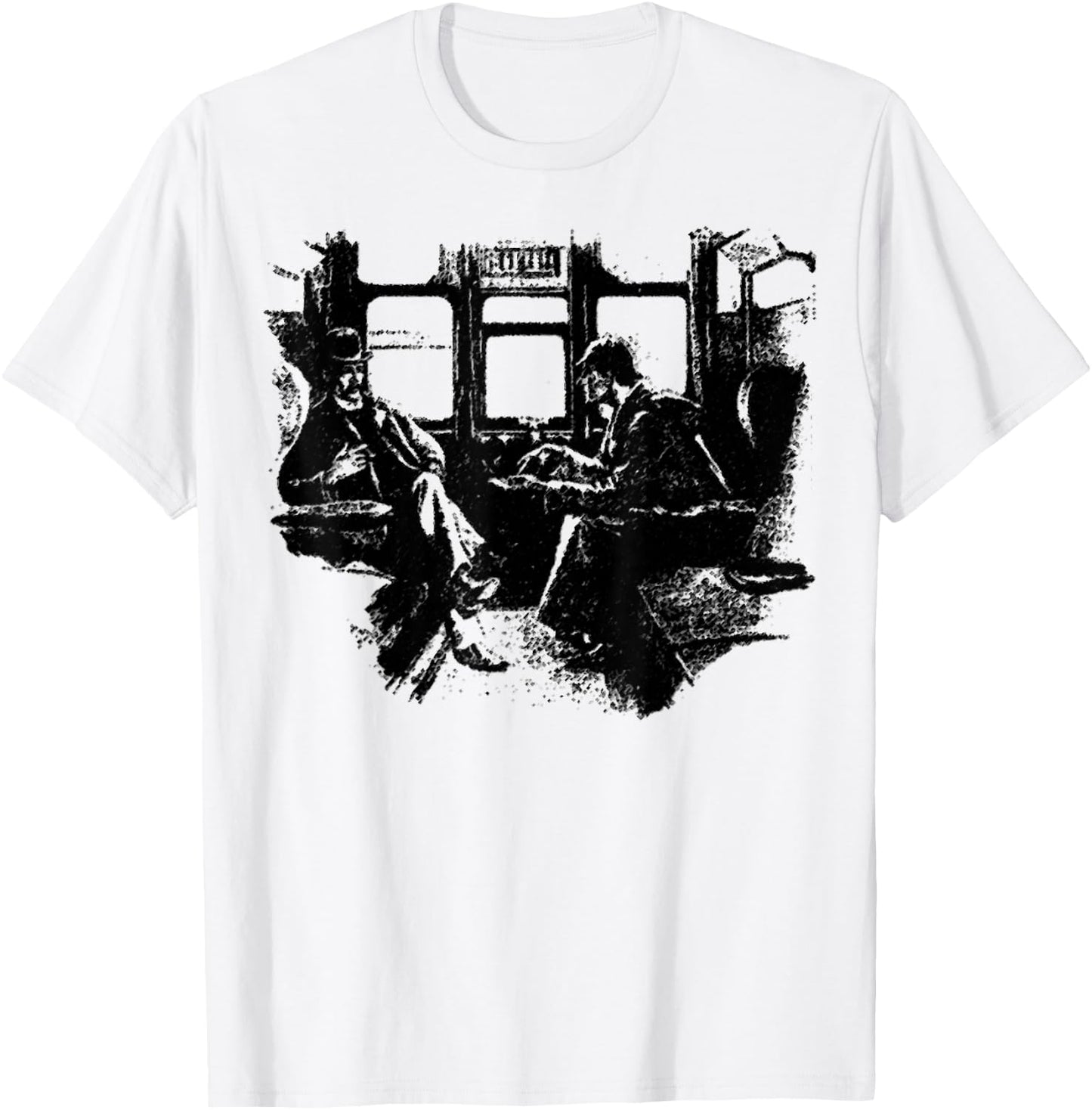 The Adventure of the Silver Blaze - Sherlock Holmes T-Shirt - T-Shirt | White