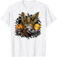 Marvel Groot and Rocket Raccoon Jack-o'-Lantern Halloween T-Shirt - T-Shirt | White
