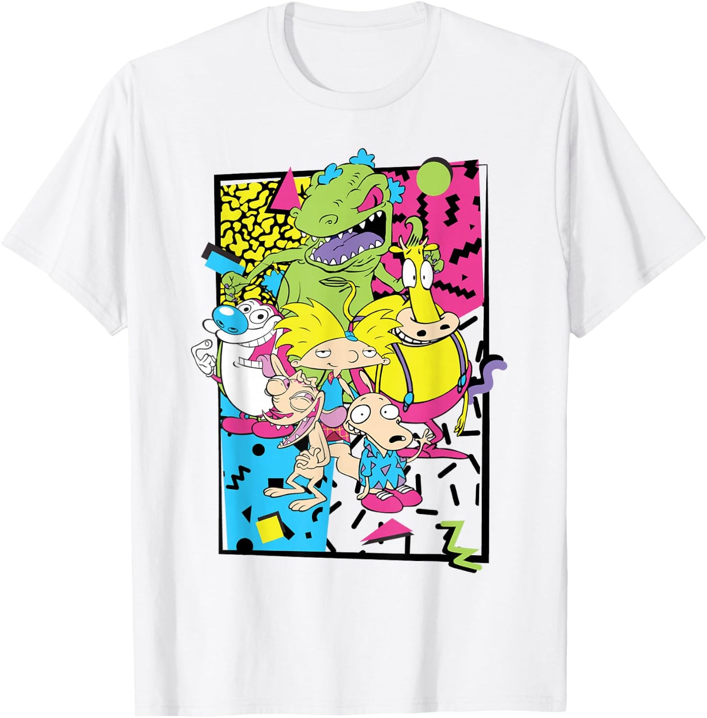 Nickelodeon Retro 90s Nick Party T-Shirt - T-Shirt | White