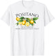 Positano Fresh Lemons From Amalfi Coast Italy Vacation T-Shirt - T-Shirt | White