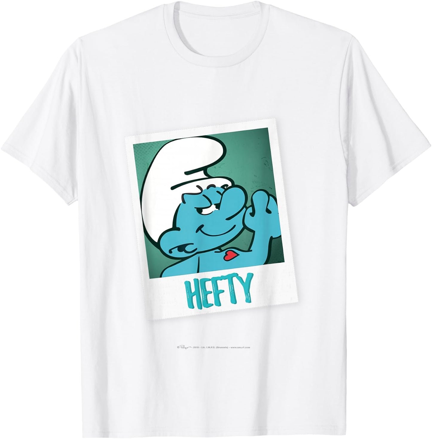 The Smurfs - Hefty T-Shirt - T-Shirt | White