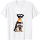 Miniature Schnauzer Did you say Squirrel Shirt T-Shirt - T-Shirt | White