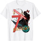 Star Wars Darth Vader 7th Birthday Abstract Background T-Shirt - T-Shirt | White