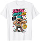 Shake Mode On Funny Gym Protein Shake Retro Fitness T-Shirt - T-Shirt | White