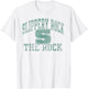 Slippery Rock The Rock Vintage Worn Heather Gray T-Shirt - T-Shirt | White