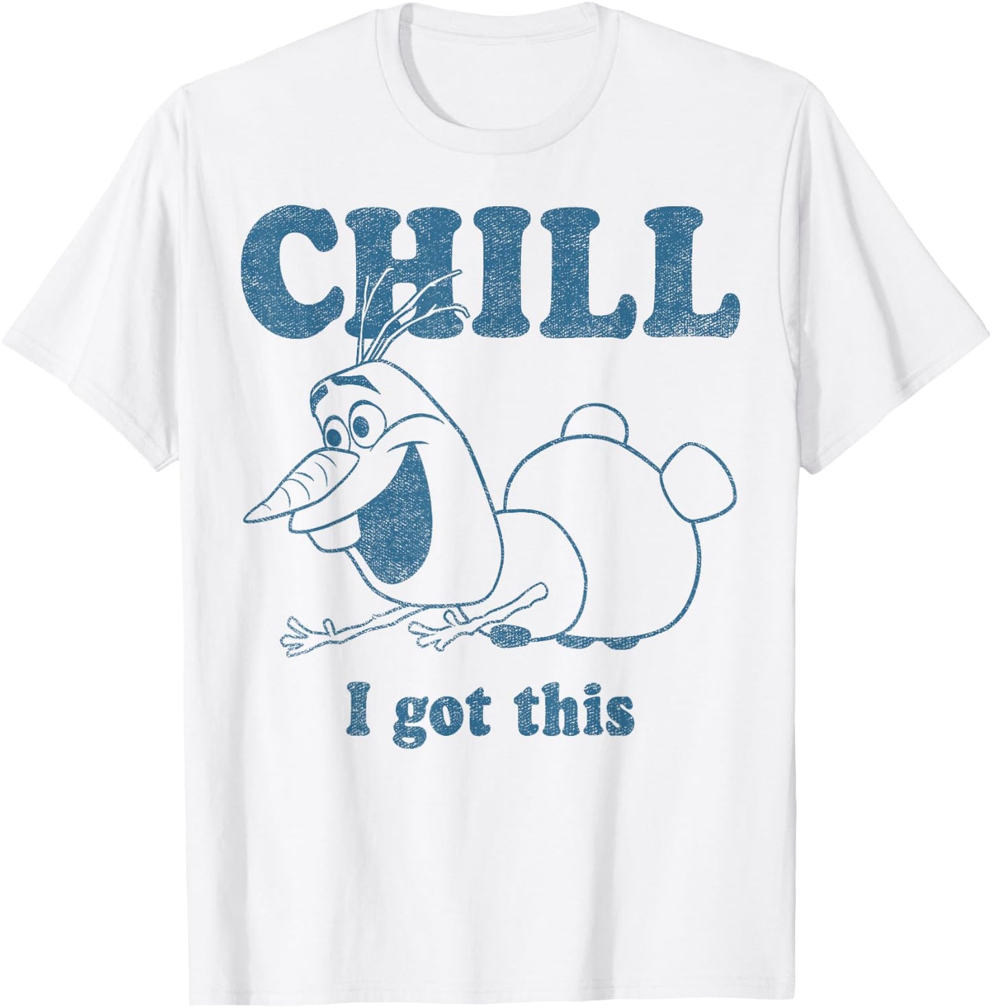 Disney Frozen Olaf Chill I Got This Portrait T-Shirt - T-Shirt | White