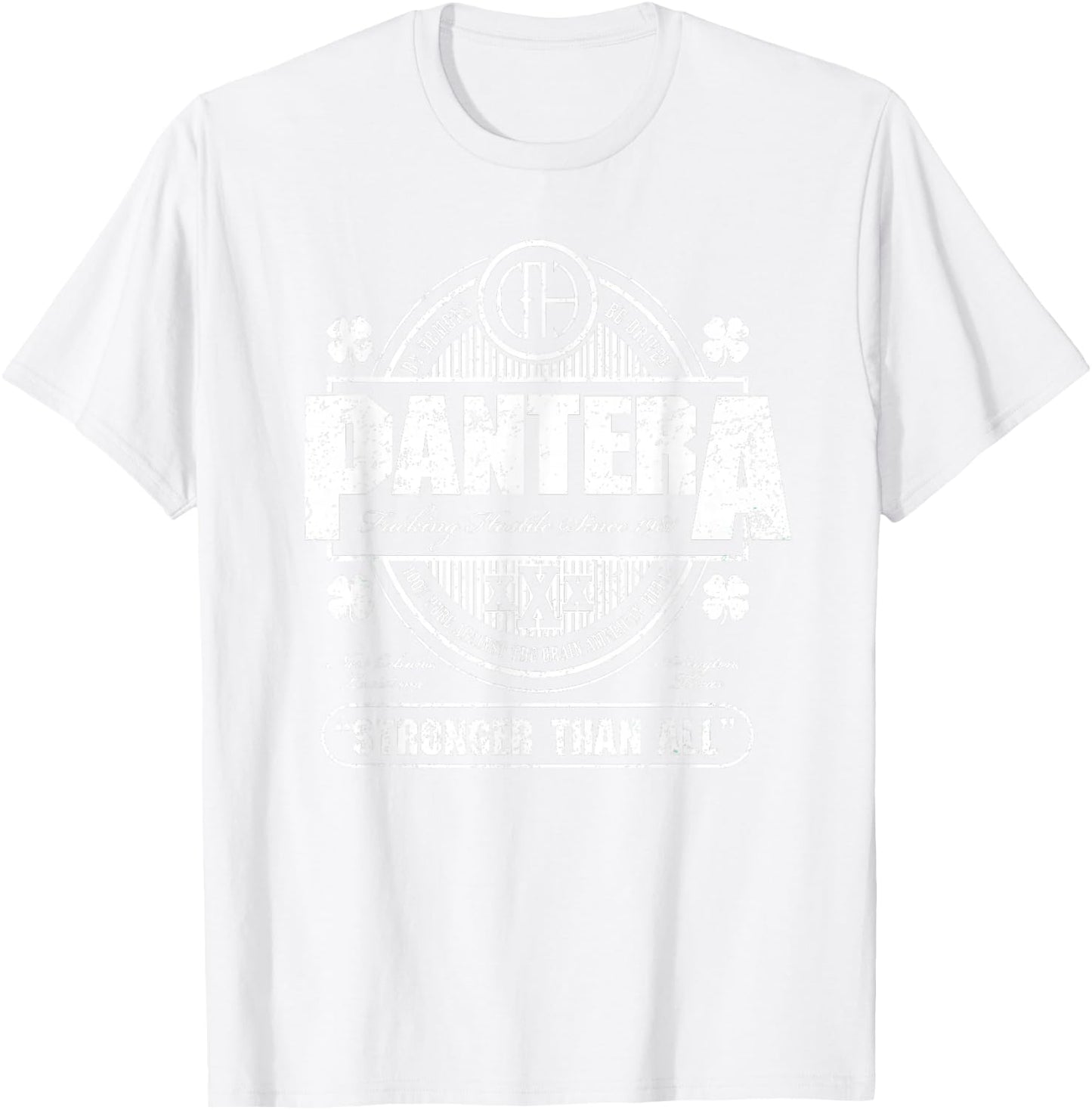 Pantera Official Stronger Than All St Patrick's Day T-Shirt - T-Shirt | White