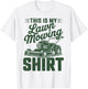 This is My Lawn Mowing Push Mower Gift Dad Boys Funny T-Shirt - T-Shirt | White