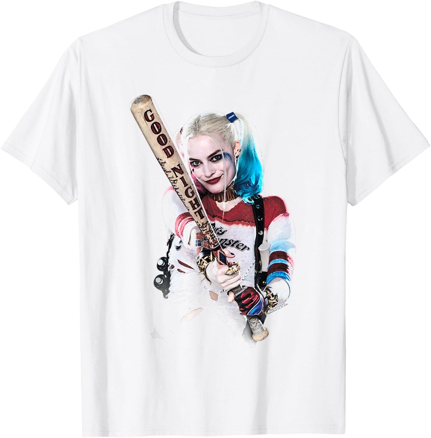 Suicide Squad Harley Quinn Bat at You T-Shirt - T-Shirt | White
