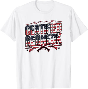 Certified Redneck T-Shirt - T-Shirt | White