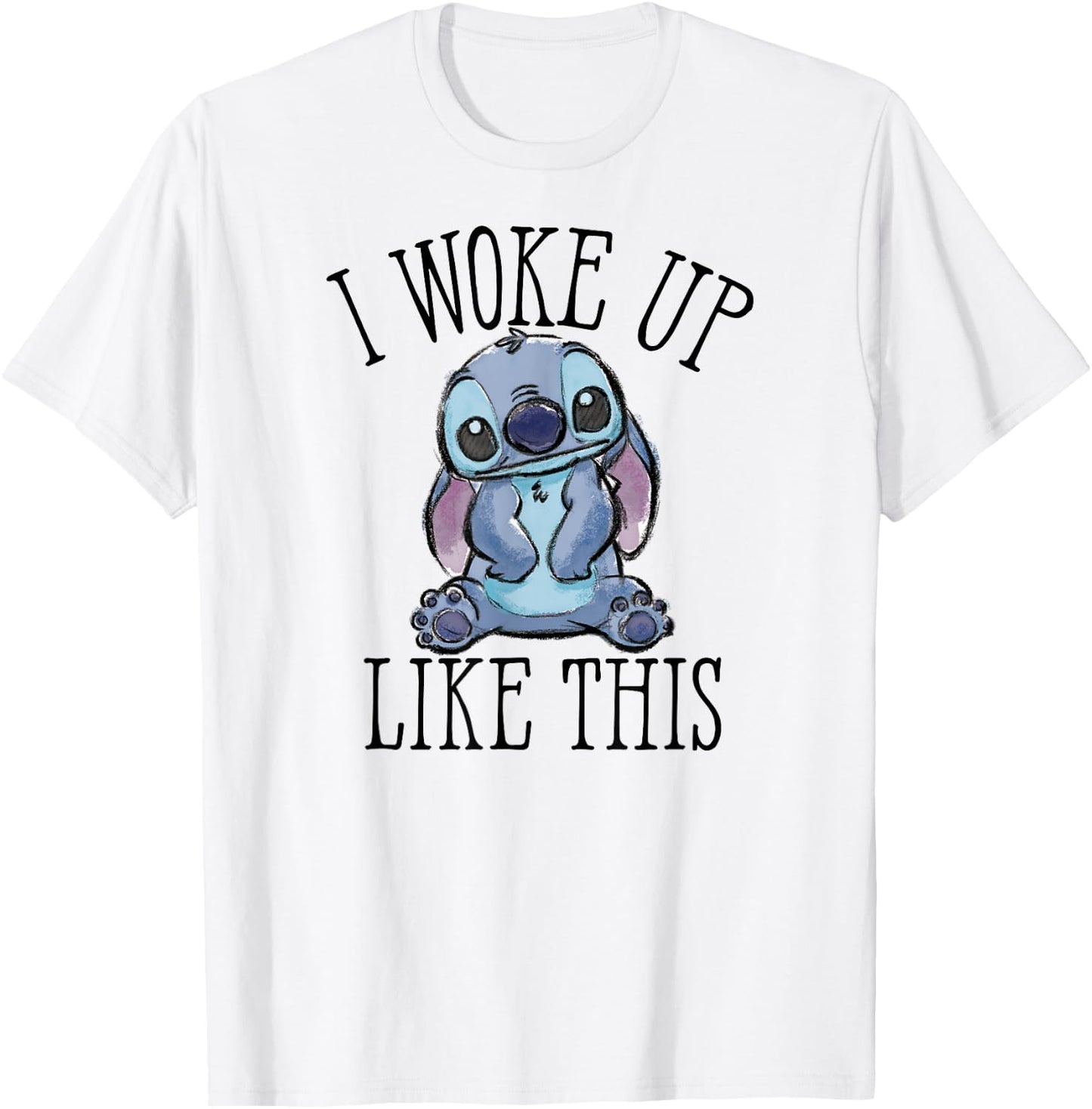 Lilo & Stitch - Woke Up Like Stitch T-Shirt - T-Shirt | White