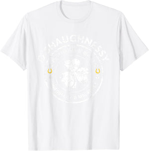O'Shaughnessy Irish Family Name T-Shirt - T-Shirt | White