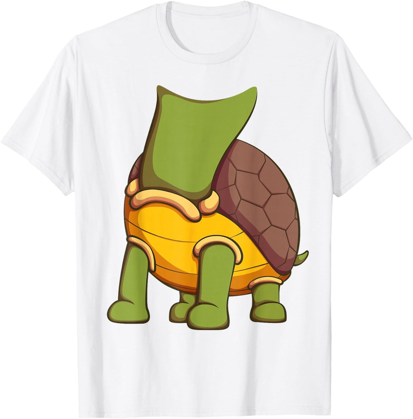 Turtle Costume for Halloween Tortoise Animal Cosplay T-Shirt - T-Shirt | White