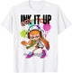 Splatoon Ink It Up Squid Inkling Splatter Poster T-Shirt - T-Shirt | White