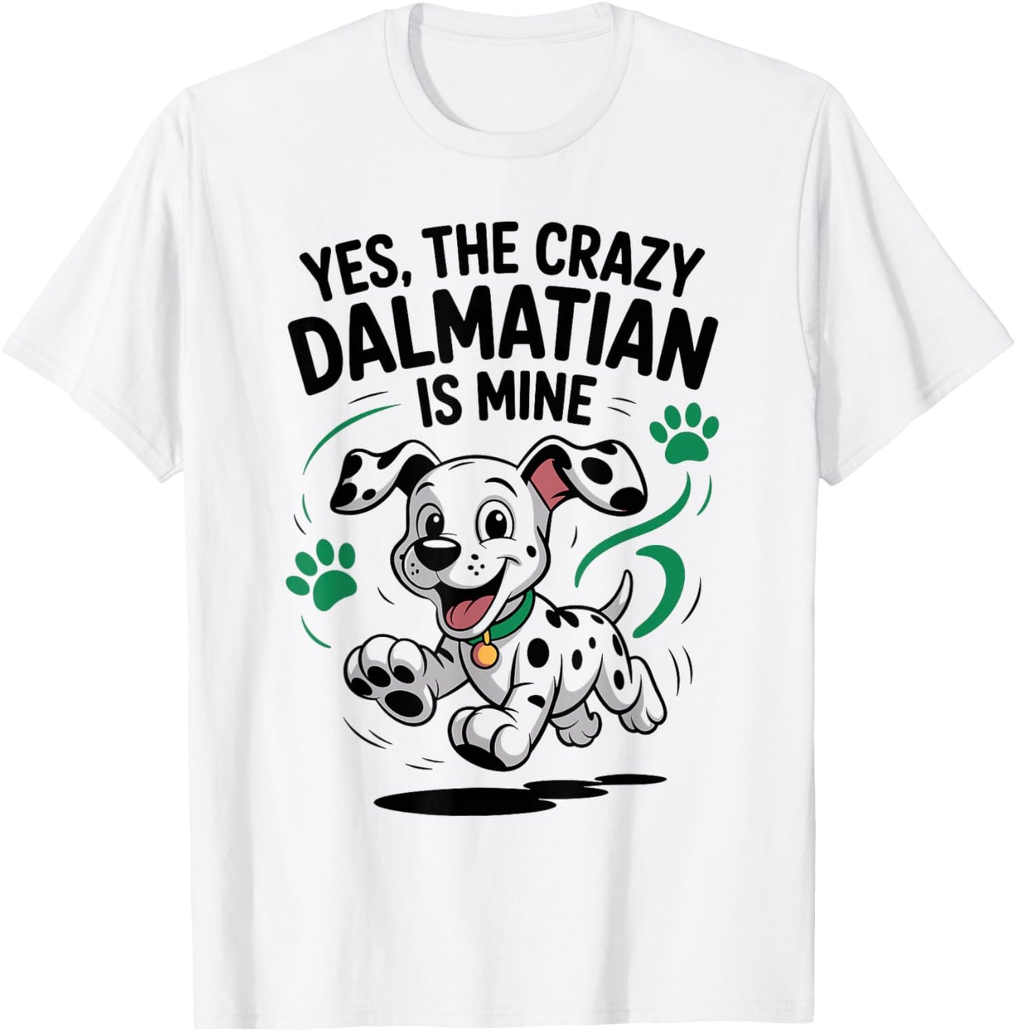 Cute Spotted Pet Dog Breed Lover Pet Funny Dalmatian Cute T-Shirt - T-Shirt | White