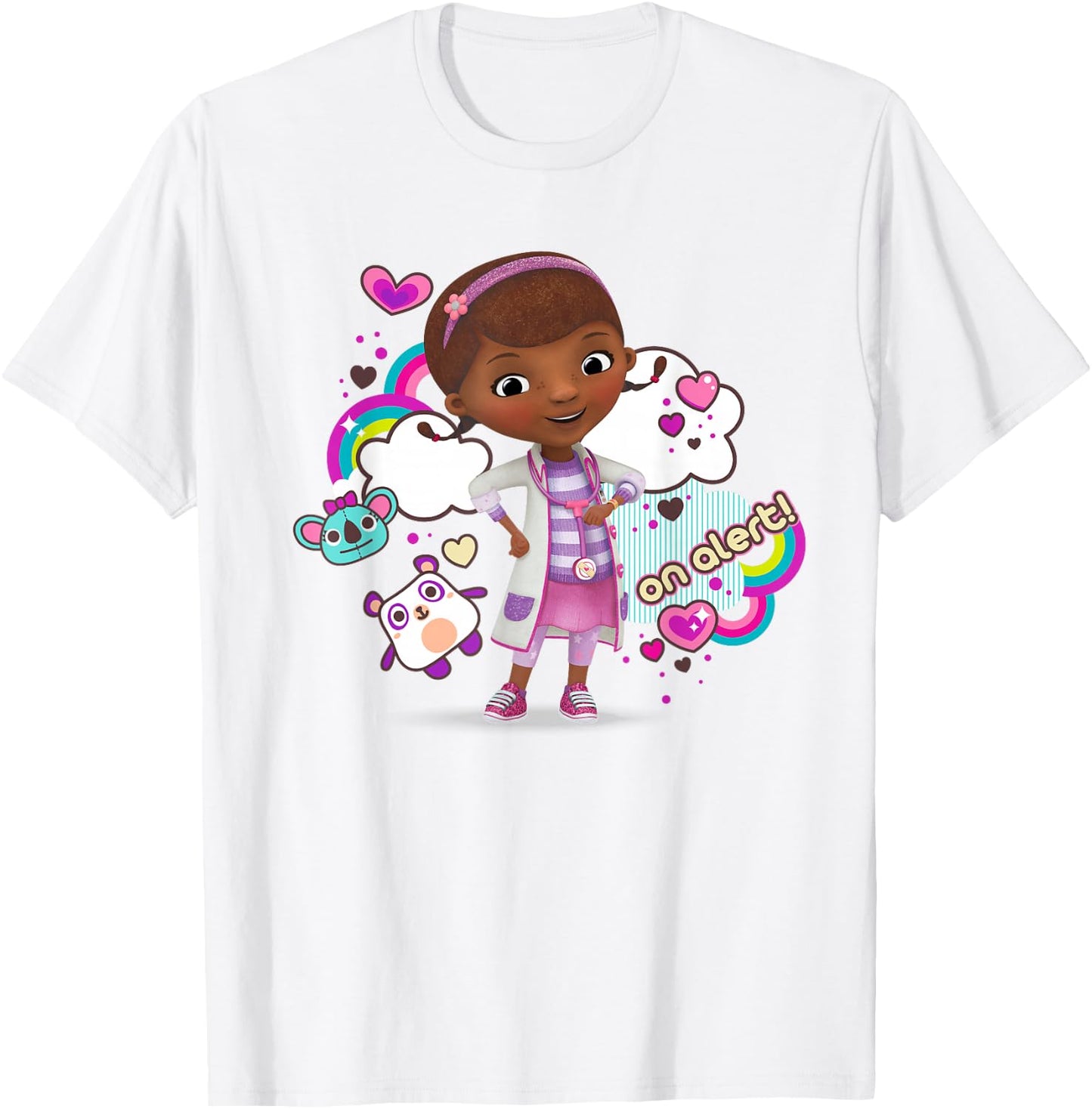 Disney Doc McStuffins On Alert T-Shirt - T-Shirt | White