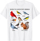 How to Identify Birds Funny Birds Identification Birdwatcher T-Shirt - T-Shirt | White