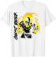 Marvel Ghost Rider Retro Skull Hands Aflame Graphic T-Shirt - T-Shirt | White