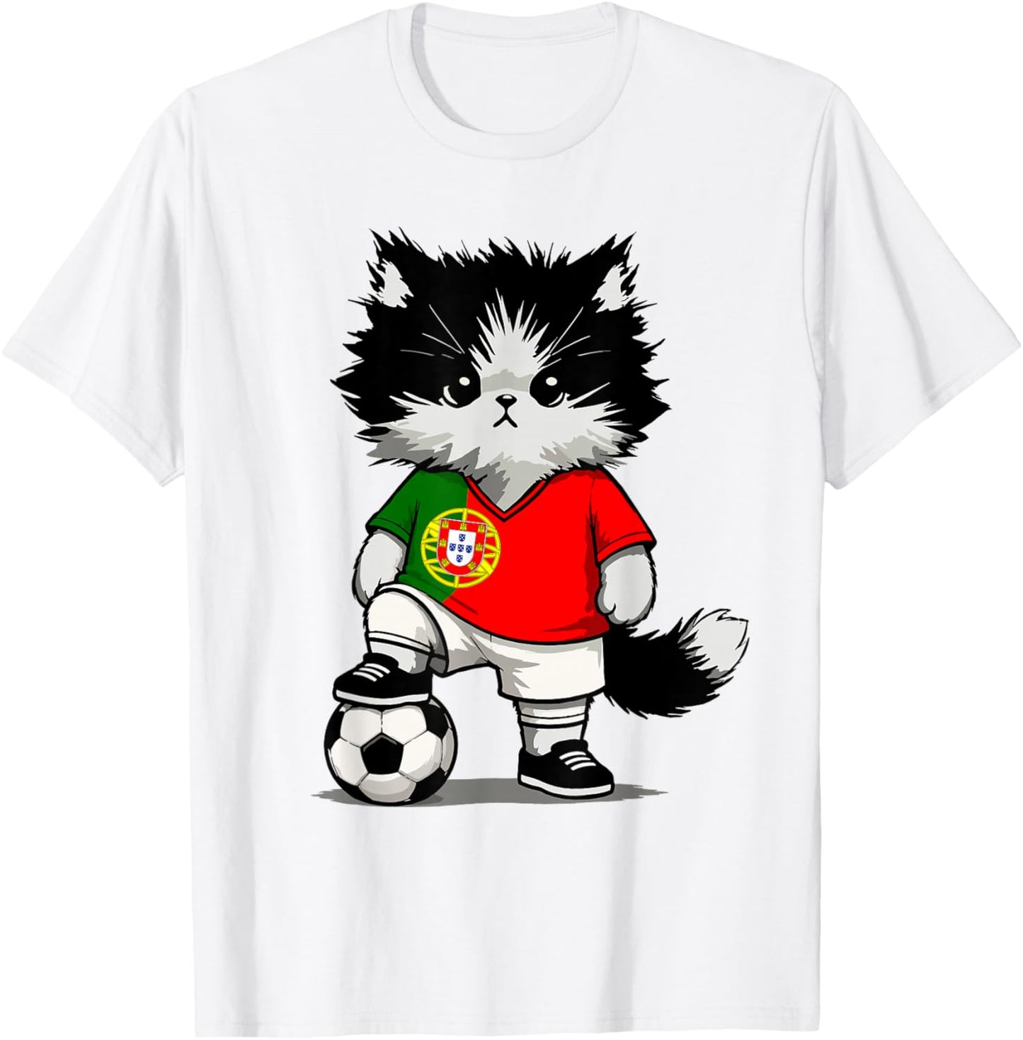Portuguese Flag Men Women Kids Portugal T-Shirt - T-Shirt | White