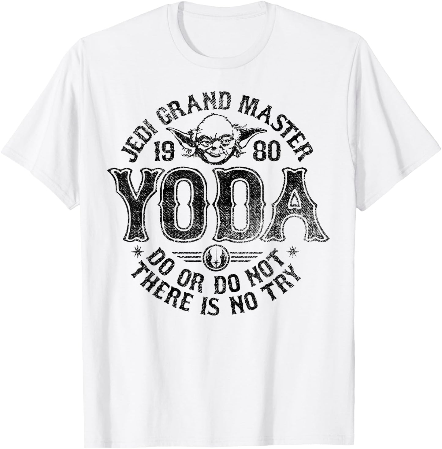 Star Wars Yoda Master 1980 Do Or Do Not T-Shirt - T-Shirt | White
