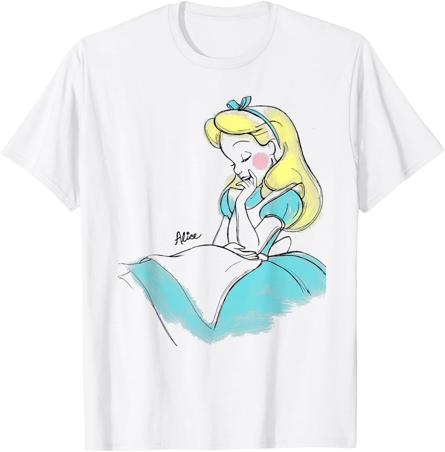 Alice in Wonderland - in Wonderland T-Shirt - T-Shirt | White