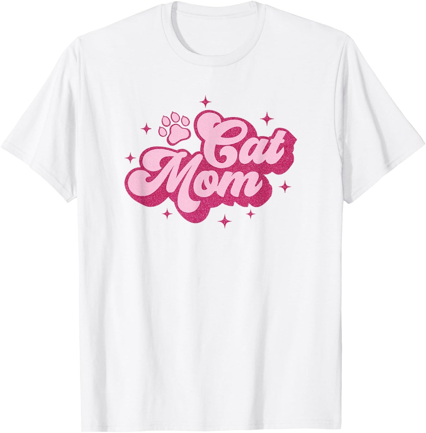 Cute cat mam Cat mama Kitty kitten cat mom T-Shirt - T-Shirt | White