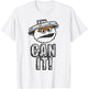 Sesame Street Oscar The Grouch Can It T-Shirt - T-Shirt | White