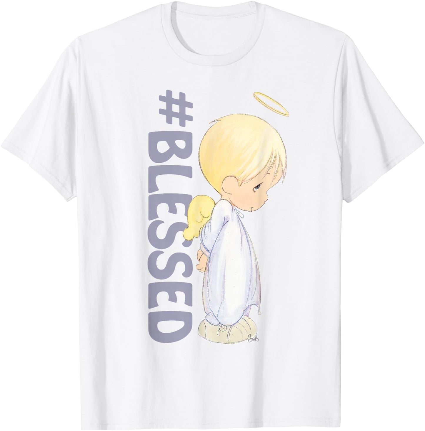 Precious Moments #Blessed T-Shirt - T-Shirt | White