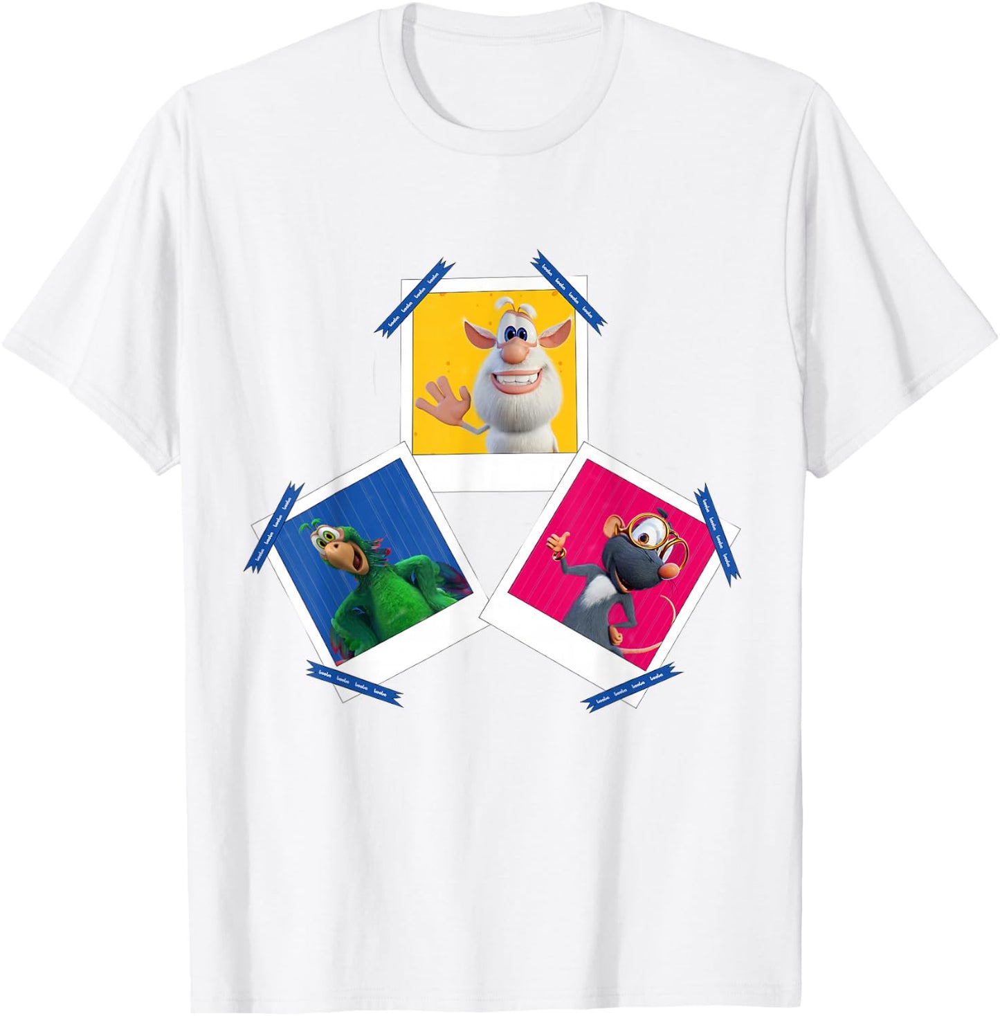 Booba & Friends Portraits T-Shirt - T-Shirt | White